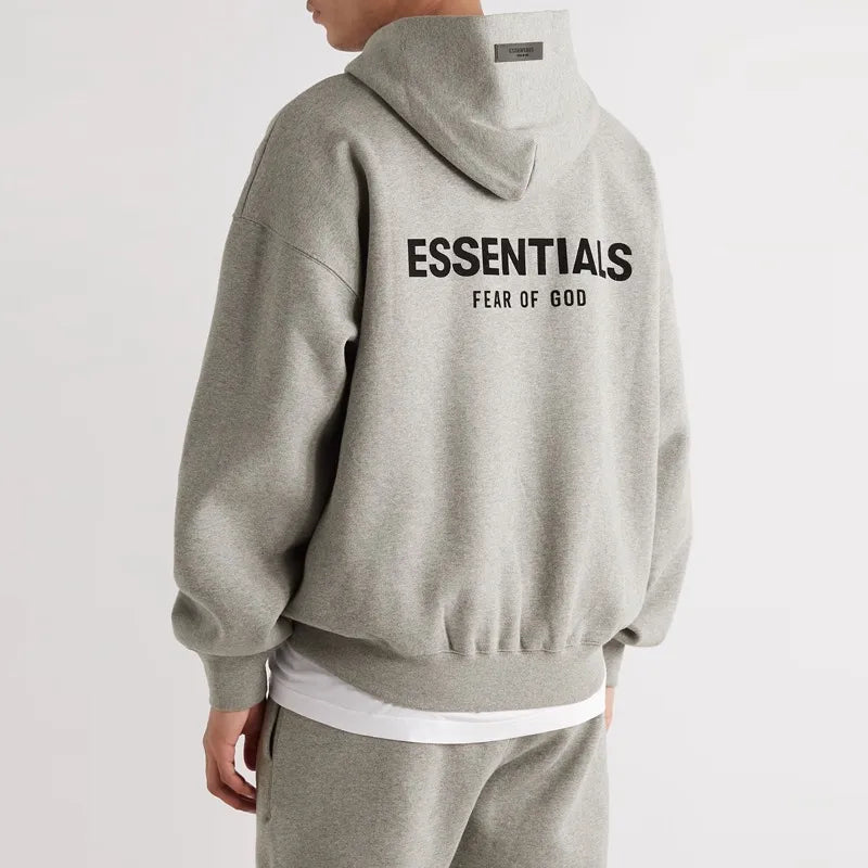 HOODIE ESSENTIALS Gris