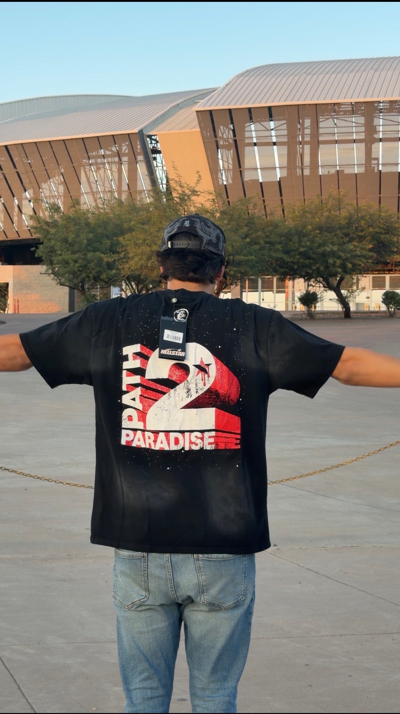 Playera Hellstar Path Paradise