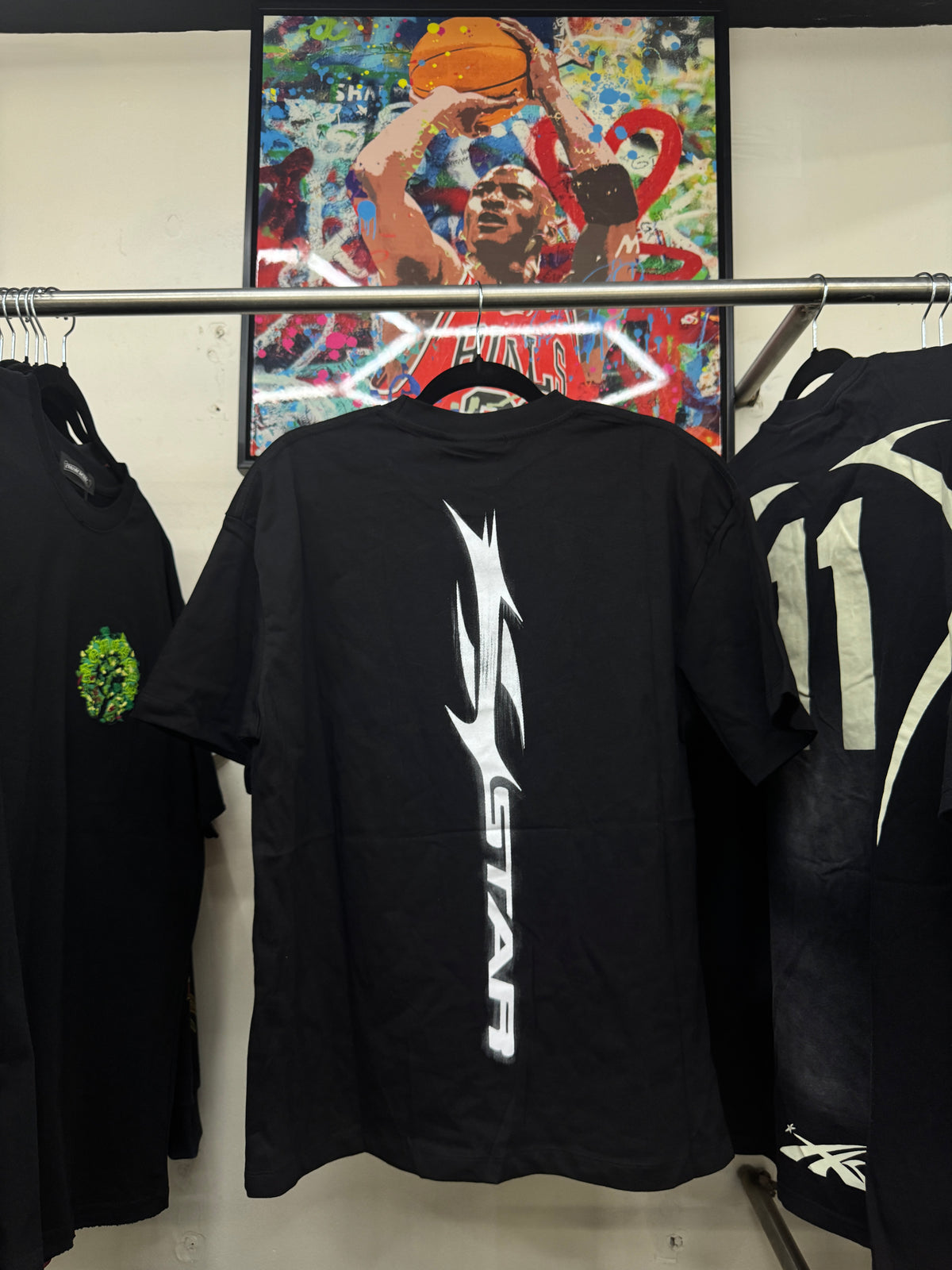 Playera Sport Star Racing – Black Edition