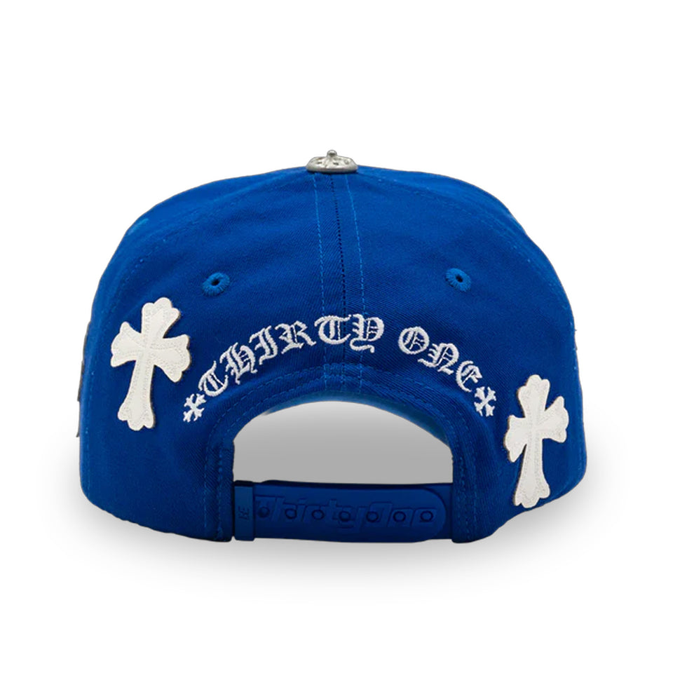31 HATS BLUE CHROME