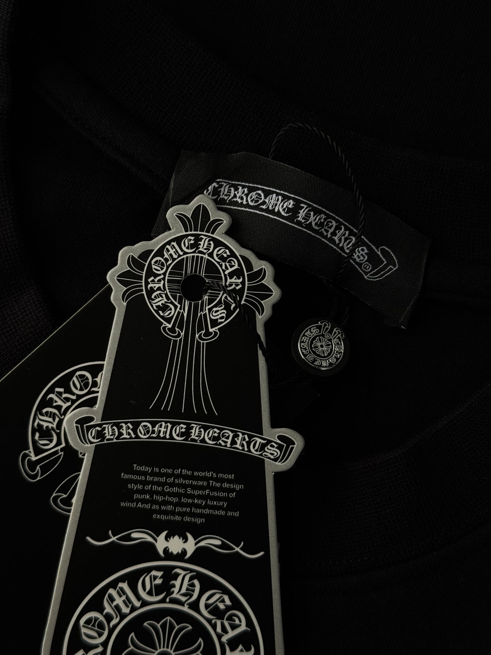 Chrome Hearts Cross Emblem Black Tee