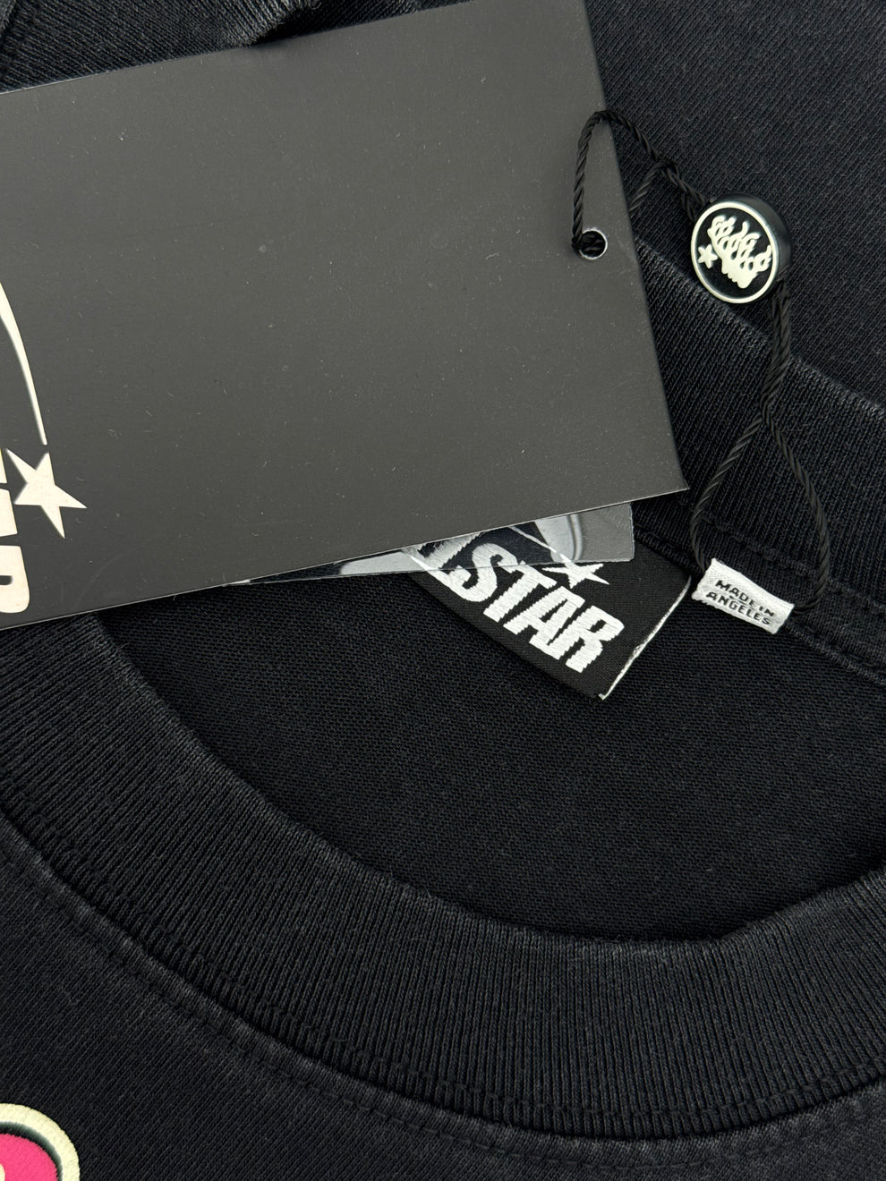 Playera Hellstar Blue Horizon Negra