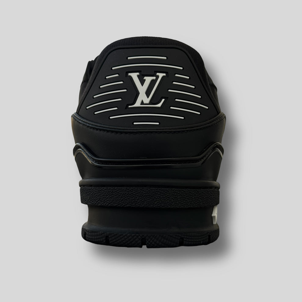 Louis Vuitton Trainer Black Embosed Monogram