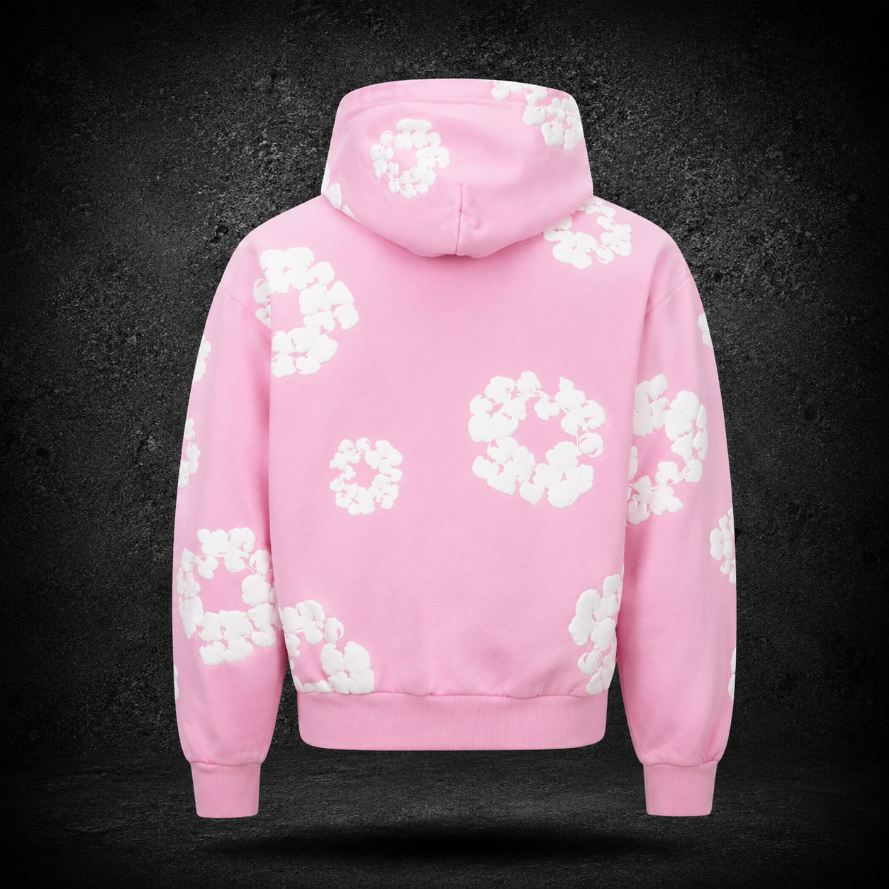 Hoodie Denim tears Rosa