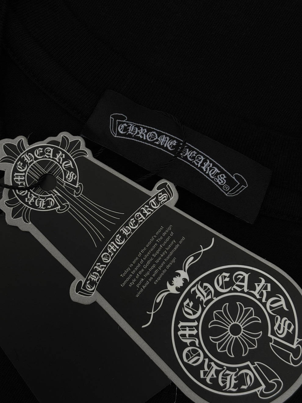 Playera Chrome Hearts Holy Cross Black