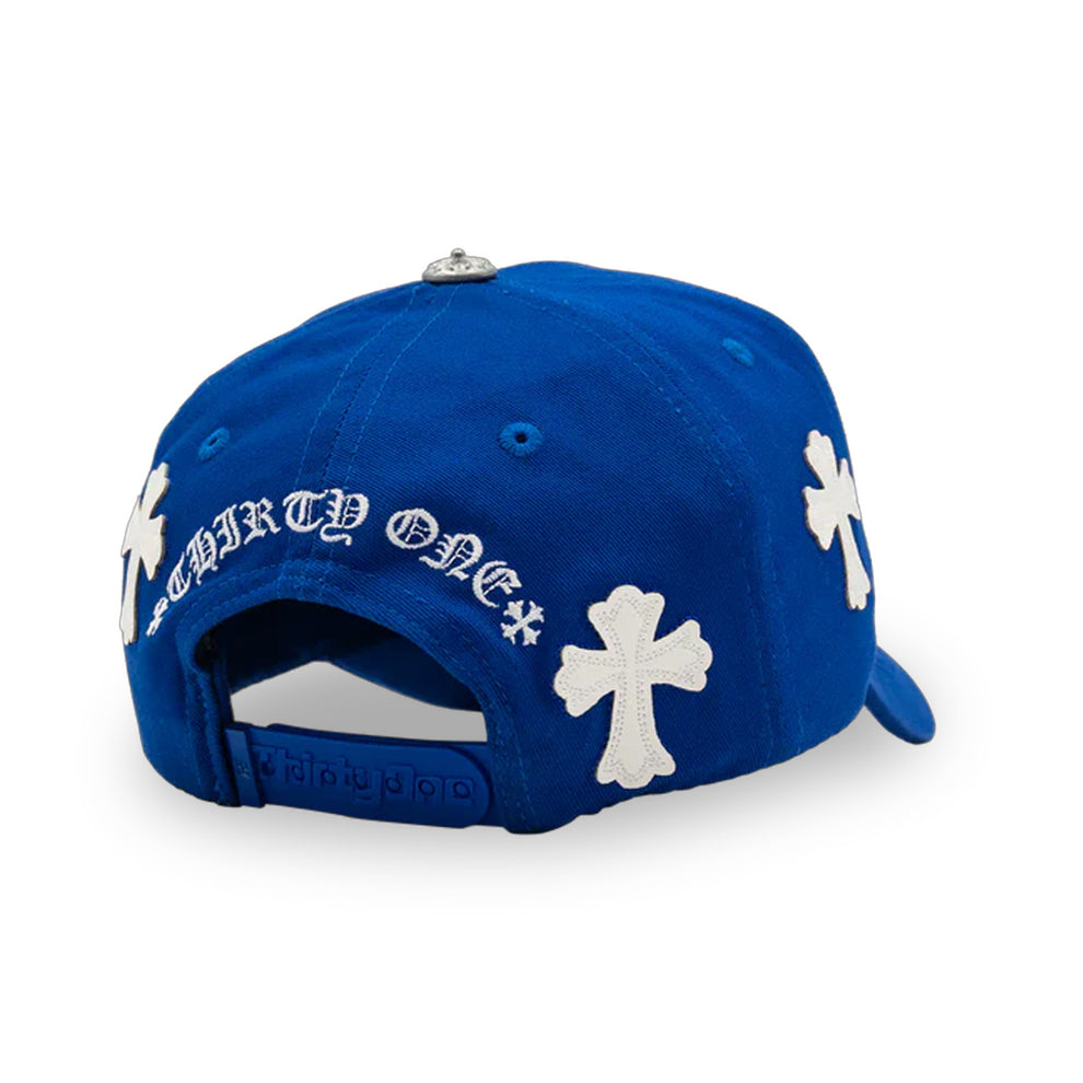 31 HATS BLUE CHROME