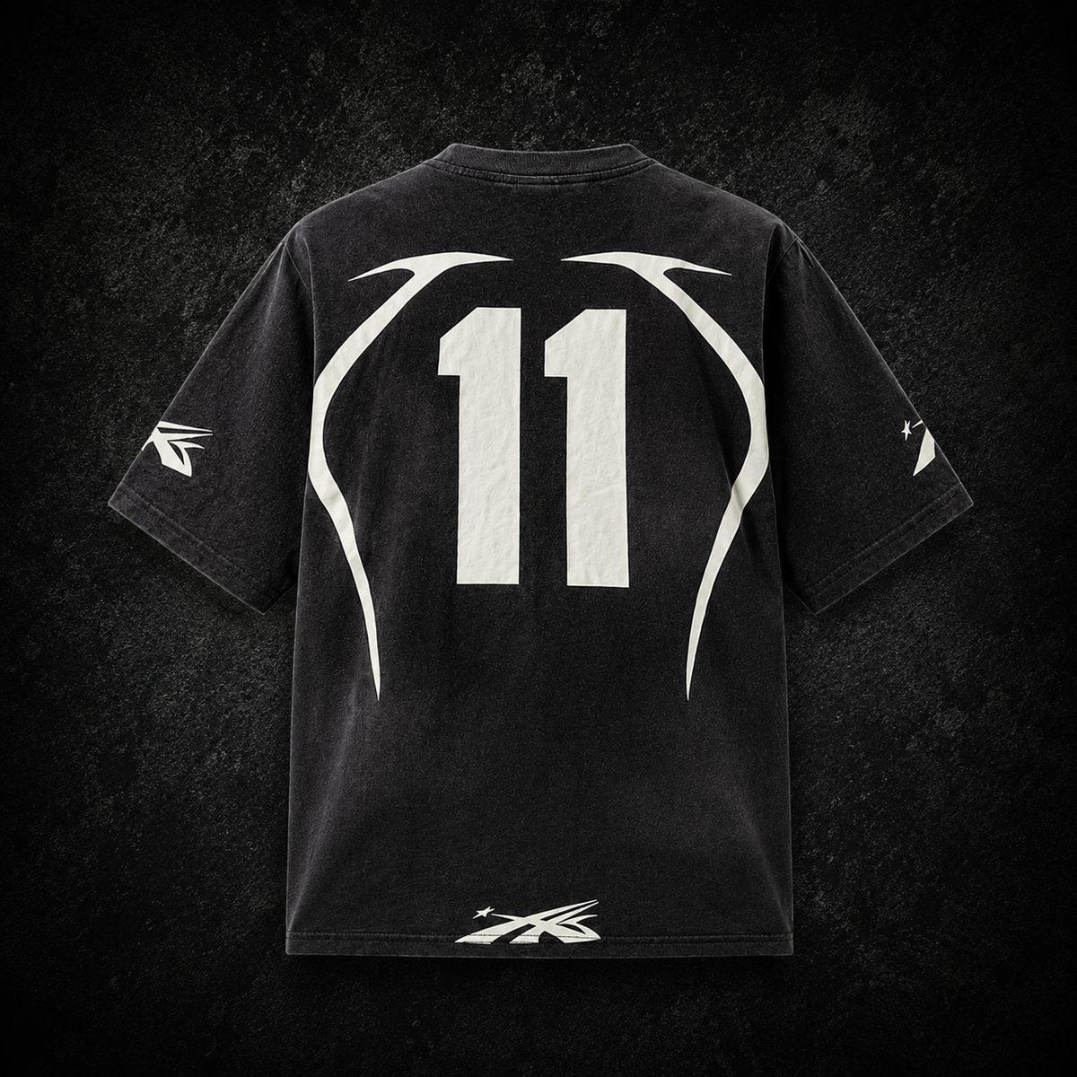 Playera Hellstar Eclipse Negra
