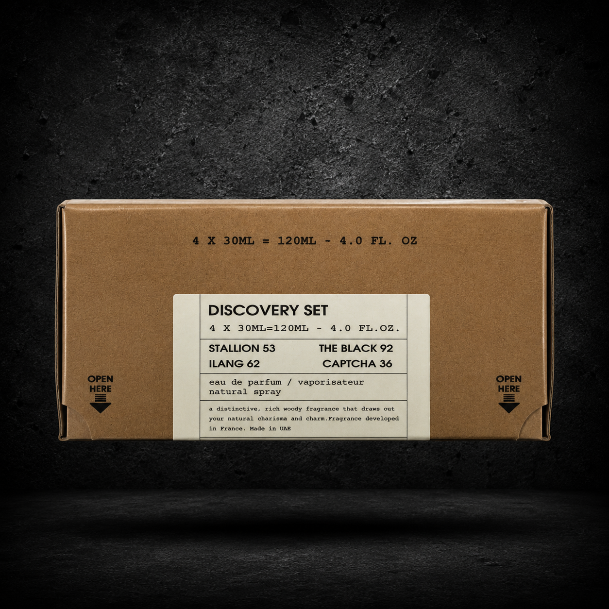 PERFUME Discovery Set Eau de Parfum 4 × 30 ml