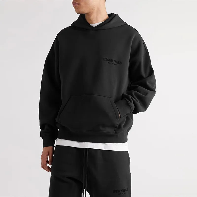 HOODIE ESSENTIALS Negra