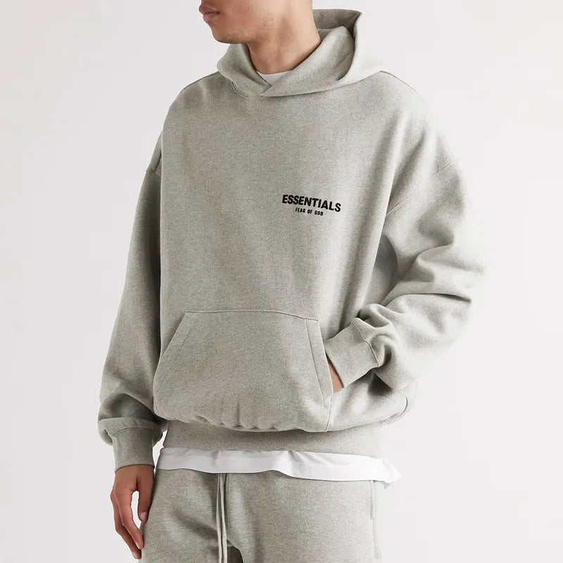 HOODIE ESSENTIALS Gris