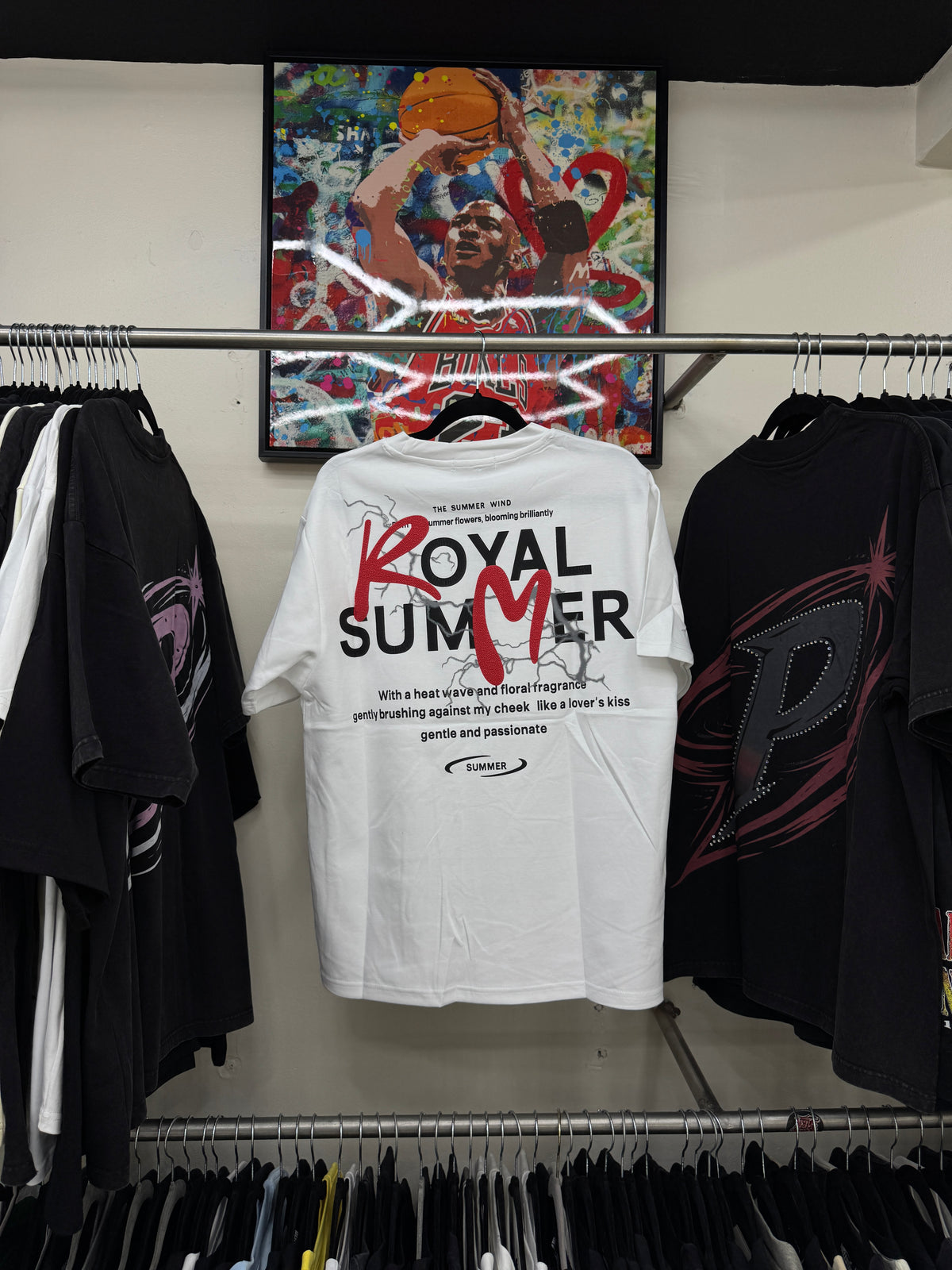 Playera Royal Summer Oversize