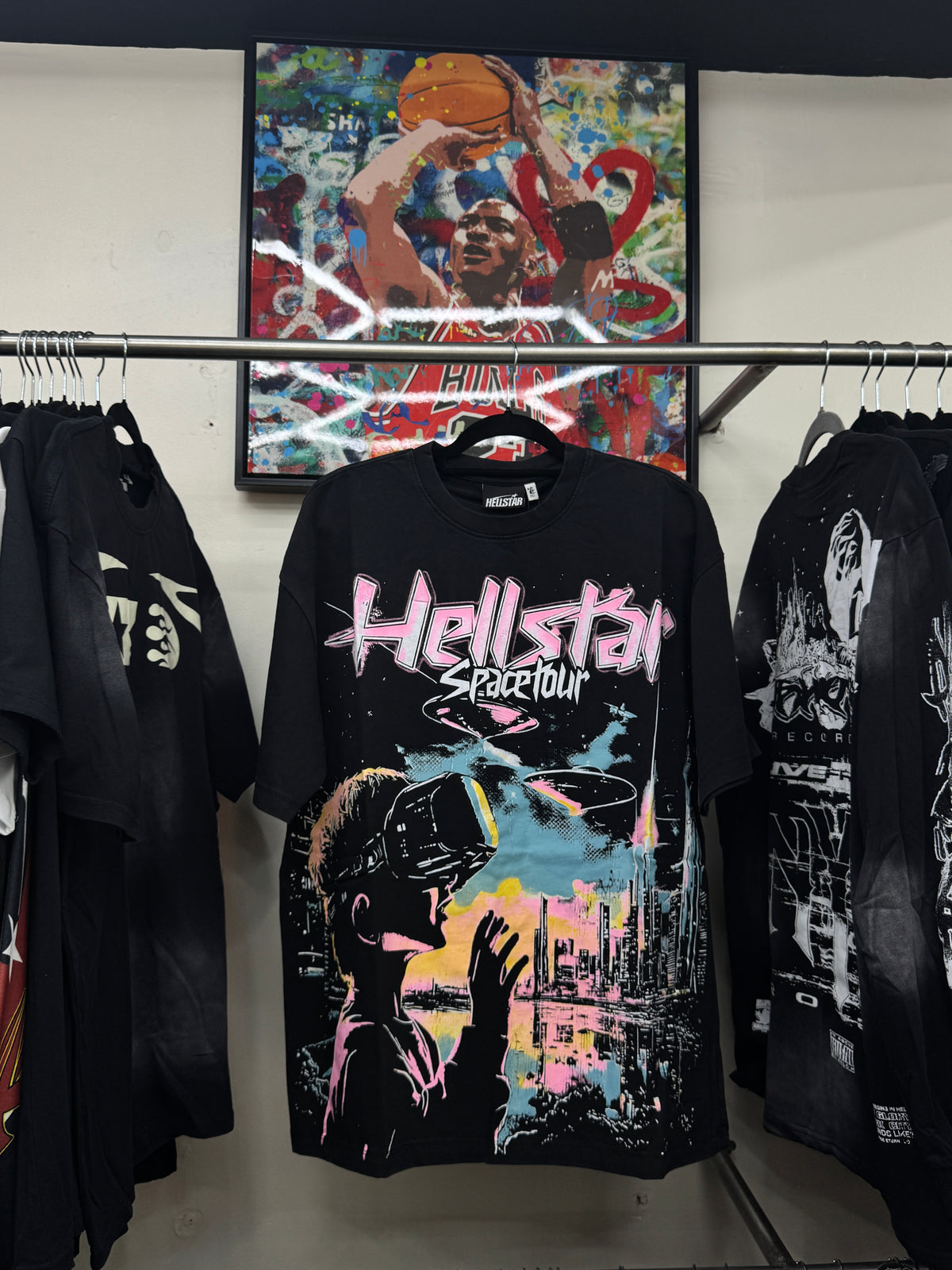 Playera Hellstar Space Tour – Black Edition