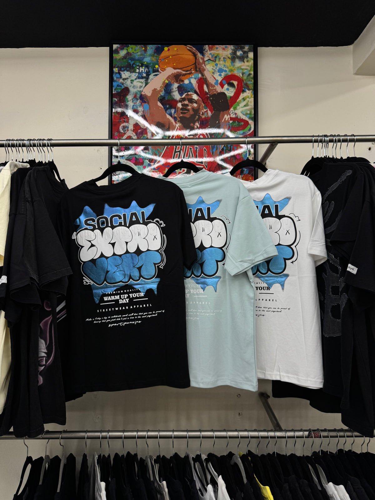 Playera Be Good Miracle – Social Experiment Graffiti