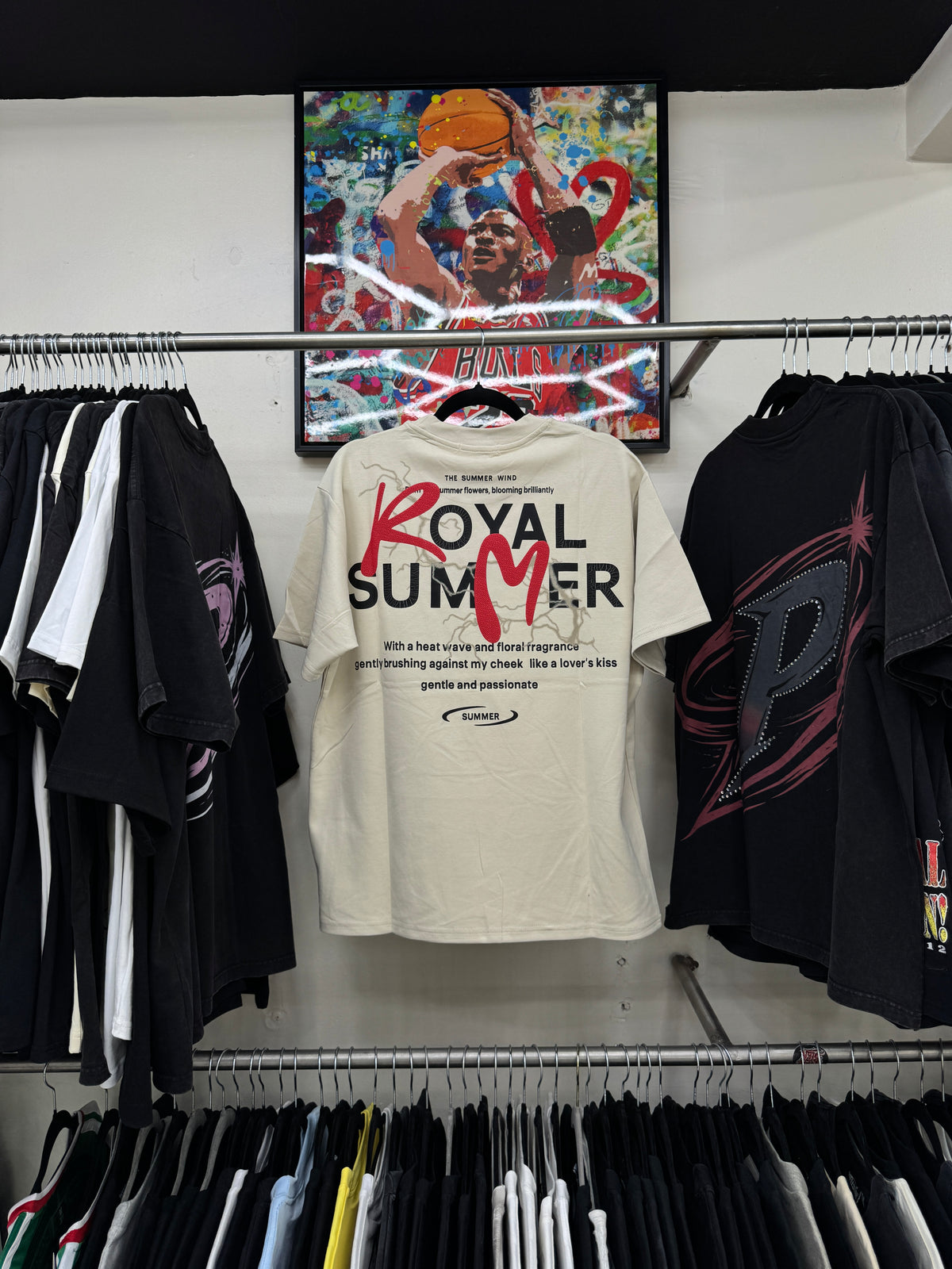 Playera Royal Summer Oversize