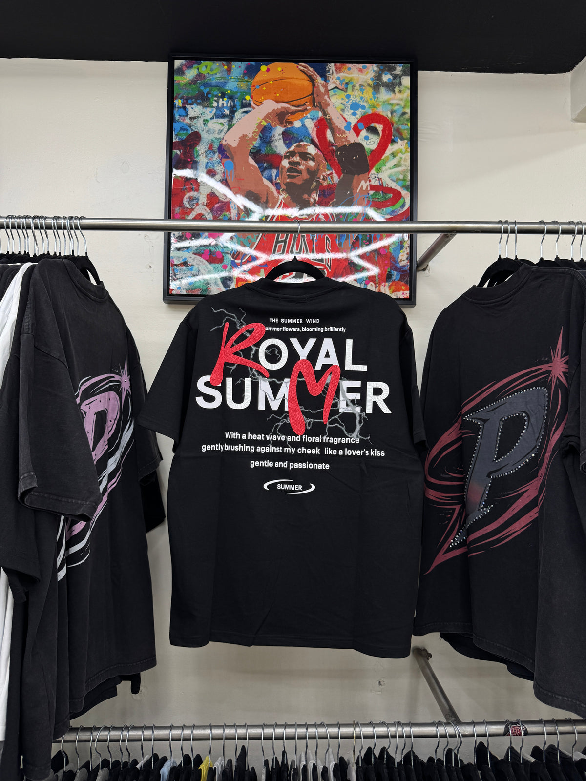 Playera Royal Summer Oversize