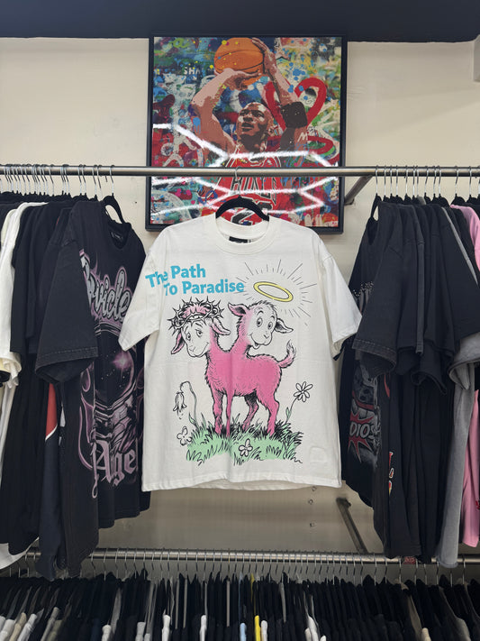Playera Hellstar Path to Paradise Blanca