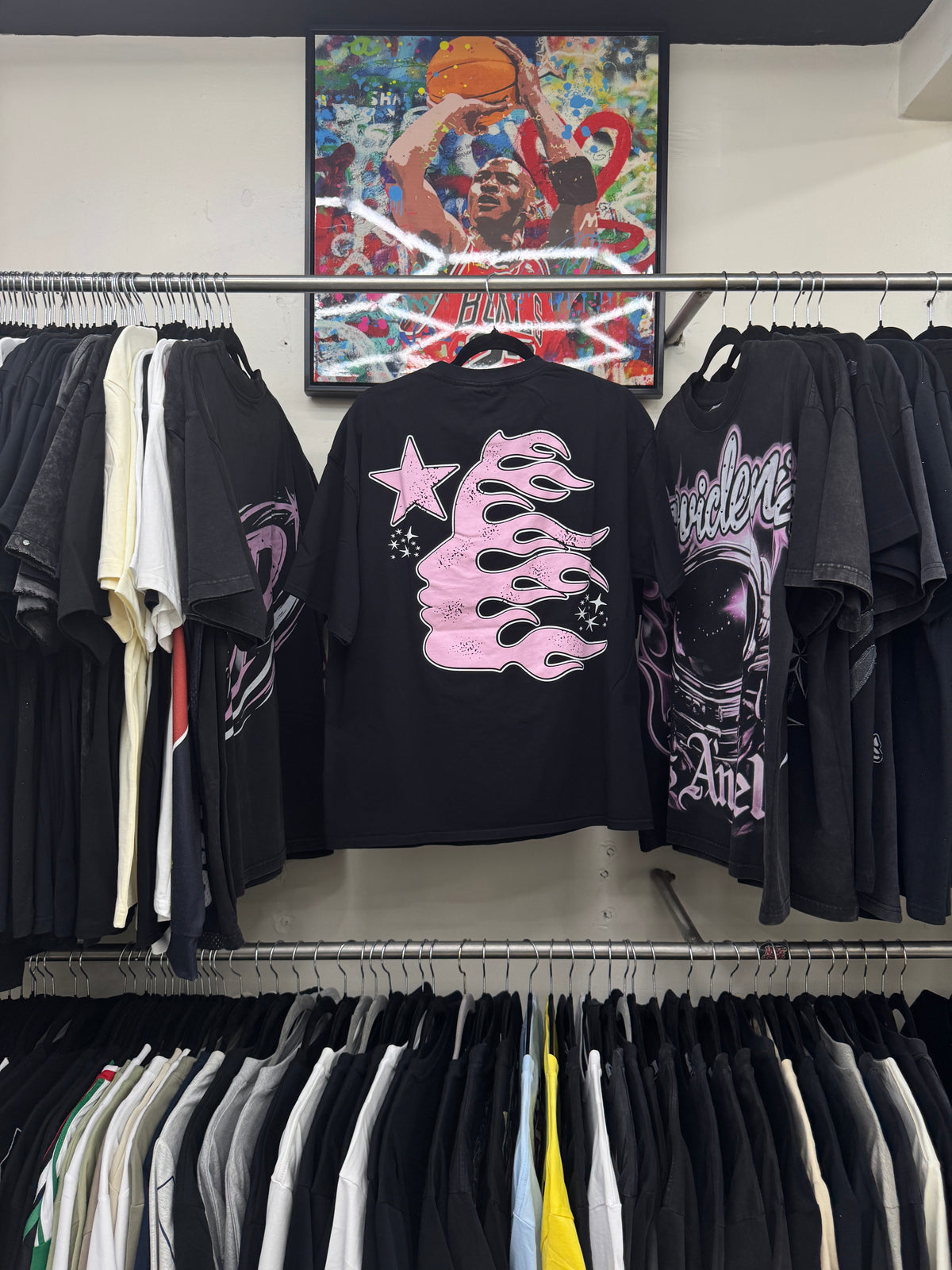 Playera Hellstar Paradise Girls Negra