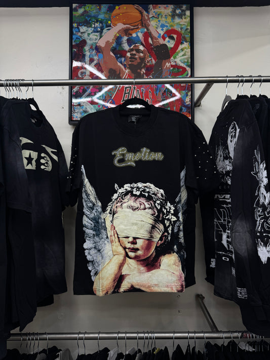 Playera Mixed Emotion Blind Angel – Black Edition