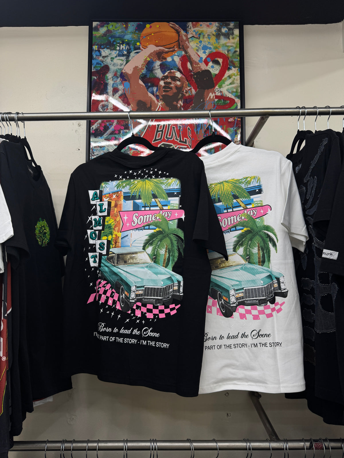 Playera Be Good Miracle – Almost Someday Vintage Car