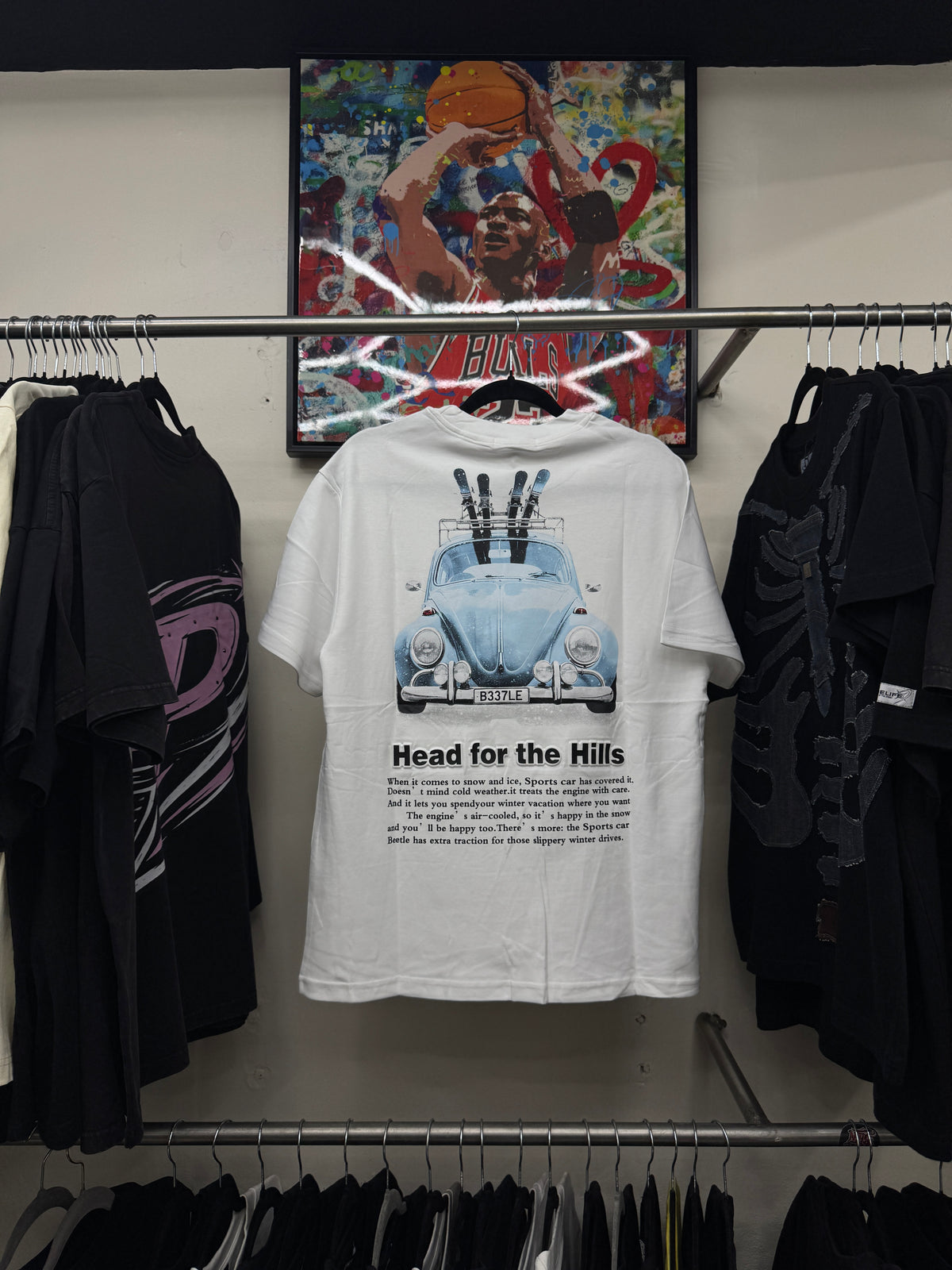 Playera Be Good Miracle – Head For The Hills Vintage Beetle