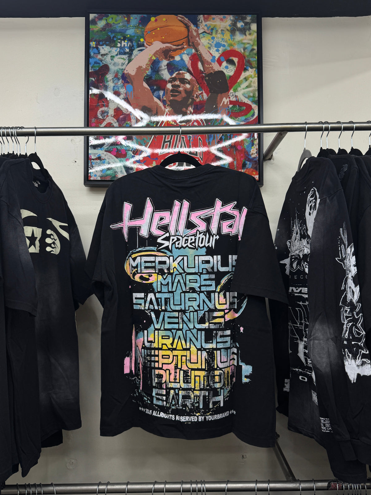 Playera Hellstar Space Tour – Black Edition