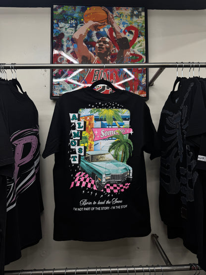 Playera Be Good Miracle – Almost Someday Vintage Car