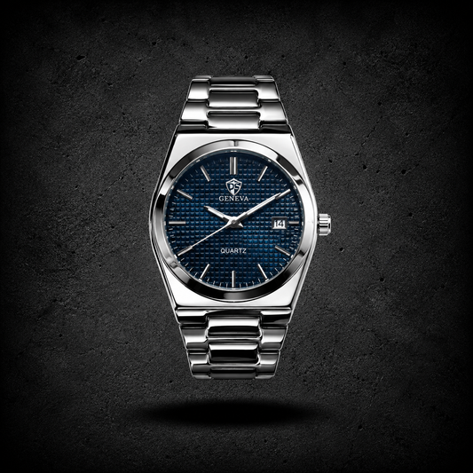 Reloj Geneva Royal Blue Silver