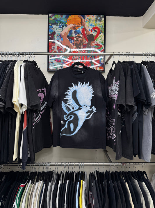 Playera Hellstar Phantom Angel Negra