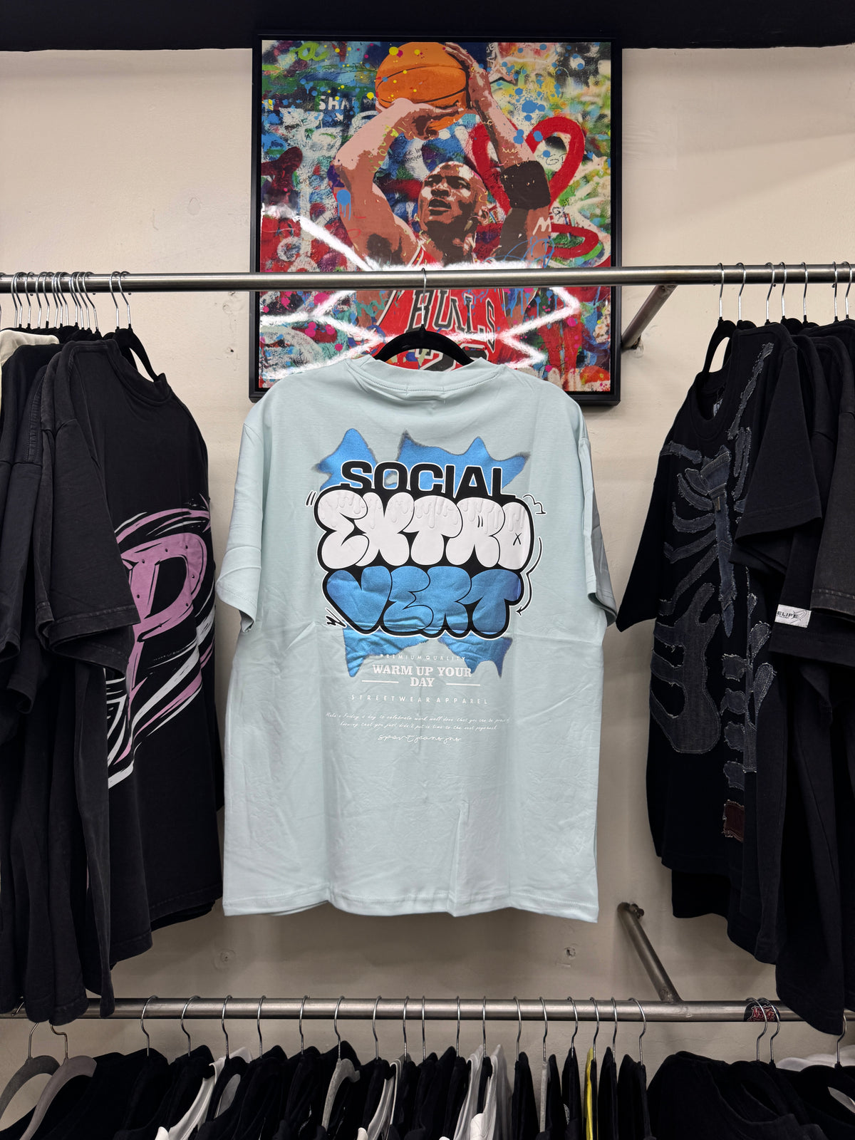 Playera Be Good Miracle – Social Experiment Graffiti
