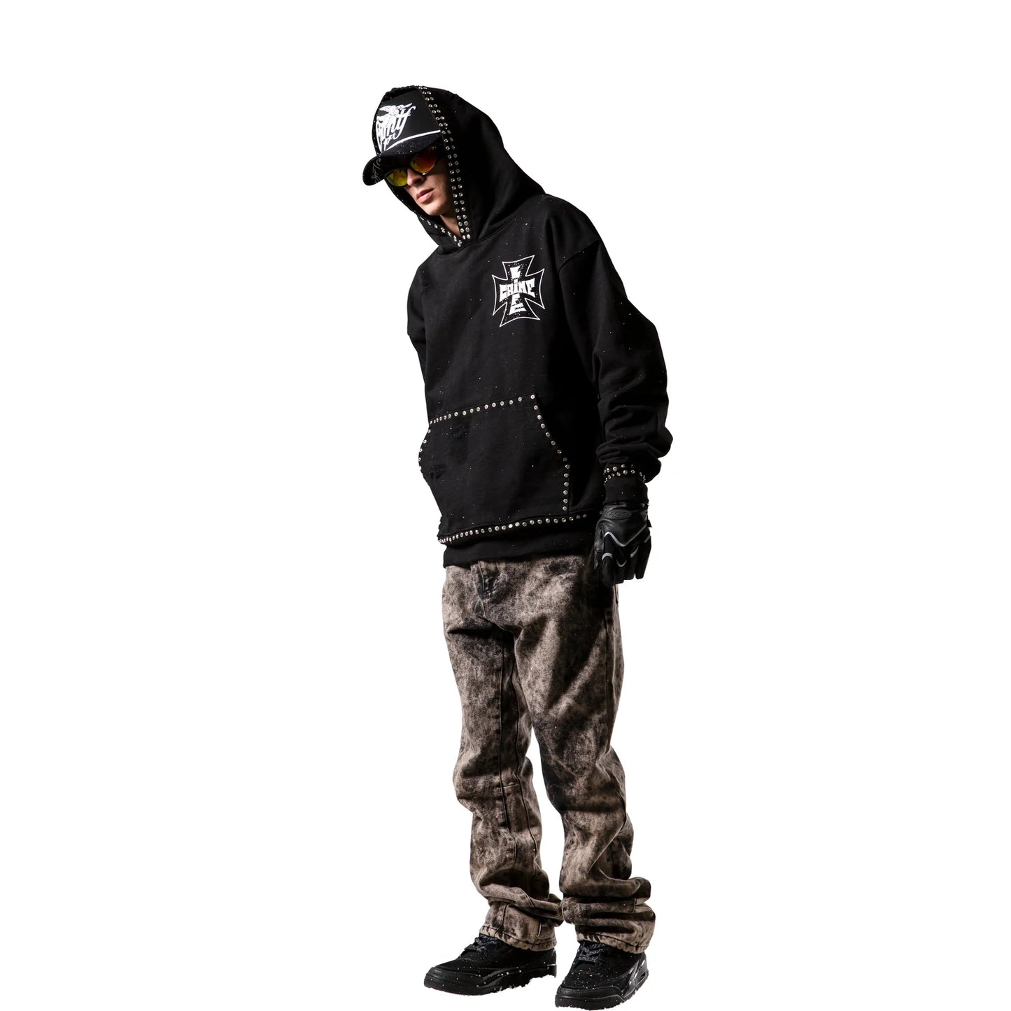 PANTALON CRIMELIFE RMN PETROL WASHED
