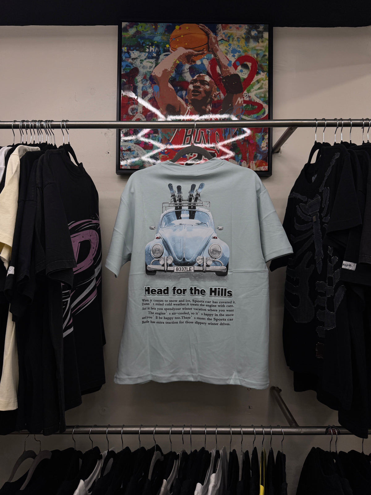 Playera Be Good Miracle – Head For The Hills Vintage Beetle