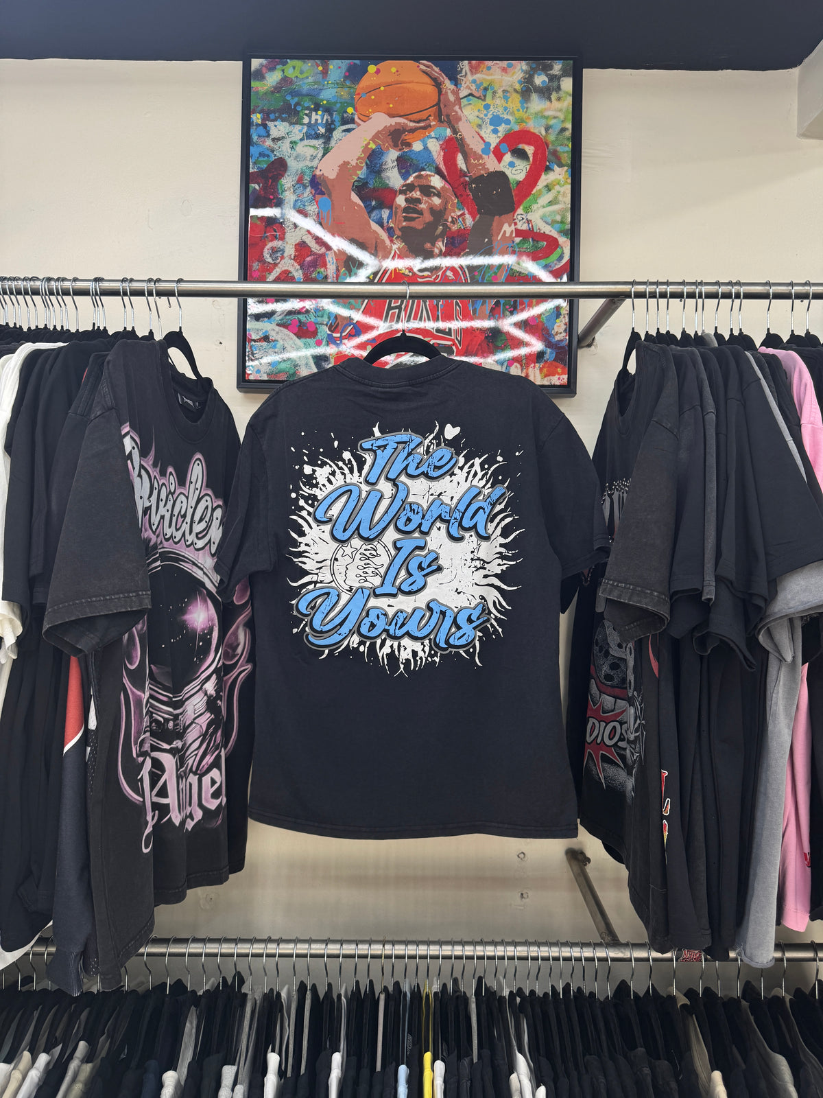 Playera Hellstar Records Black