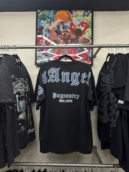 Playera Be Good Miracle Los Angeles Gothic Logo