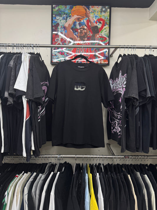 Dolce & Gabbana DG Patch Black Tee