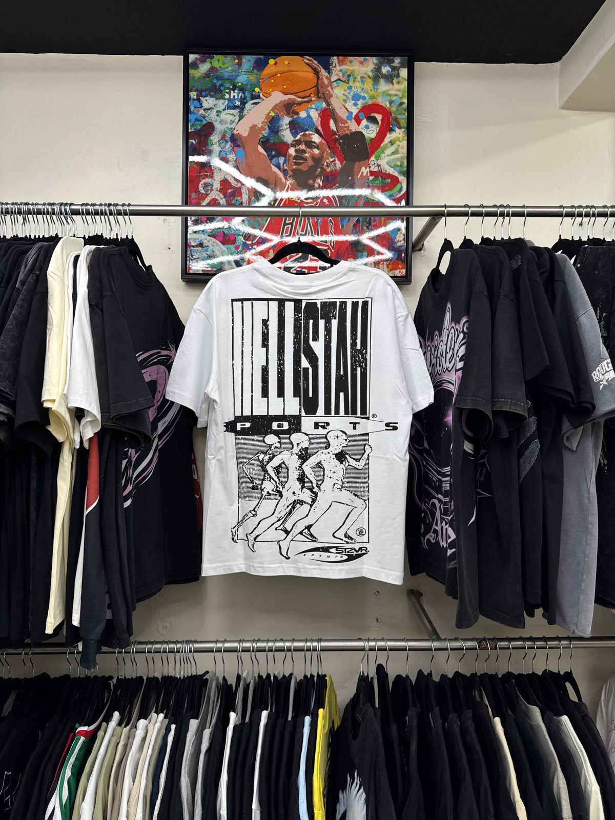 Playera Hellstar Be You White