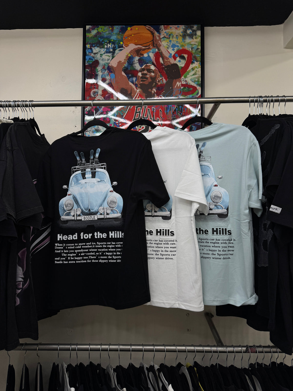 Playera Be Good Miracle – Head For The Hills Vintage Beetle