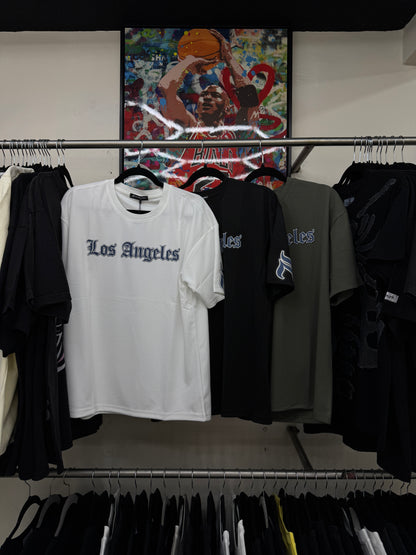 Playera Be Good Miracle Los Angeles Gothic Logo