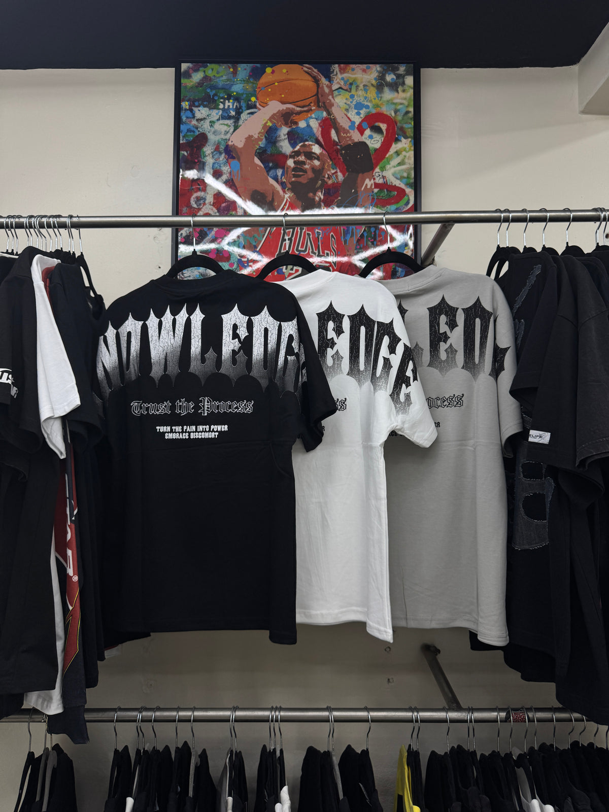 Playera Be Good Miracle – Knowledge Trust The Process