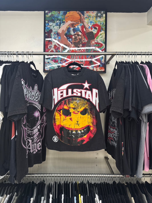 Playera Hellstar Eclipse Smile Black