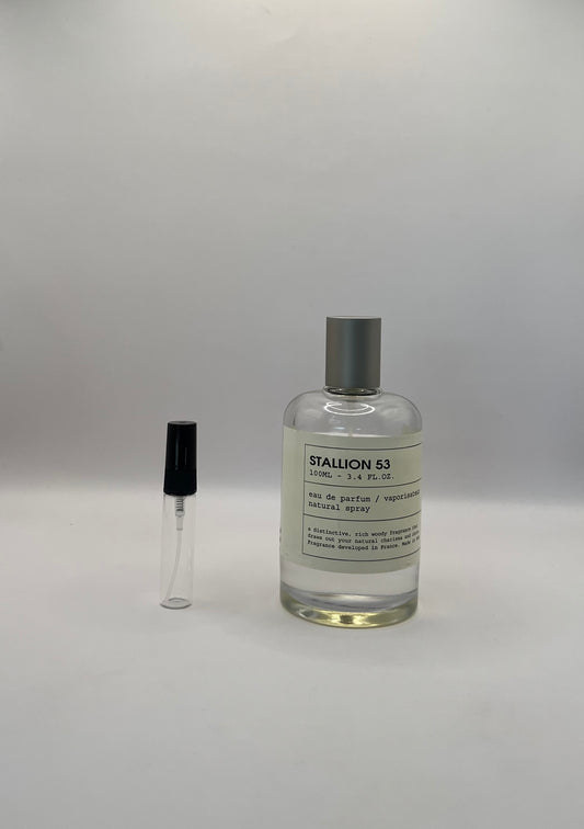Decant 5ml "Stallion 53" - Dupe Santal 33