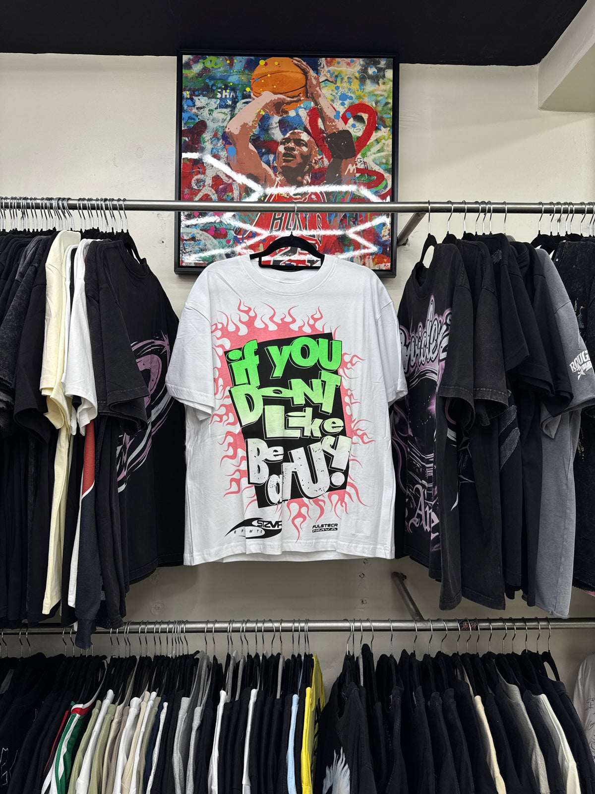 Playera Hellstar Be You White
