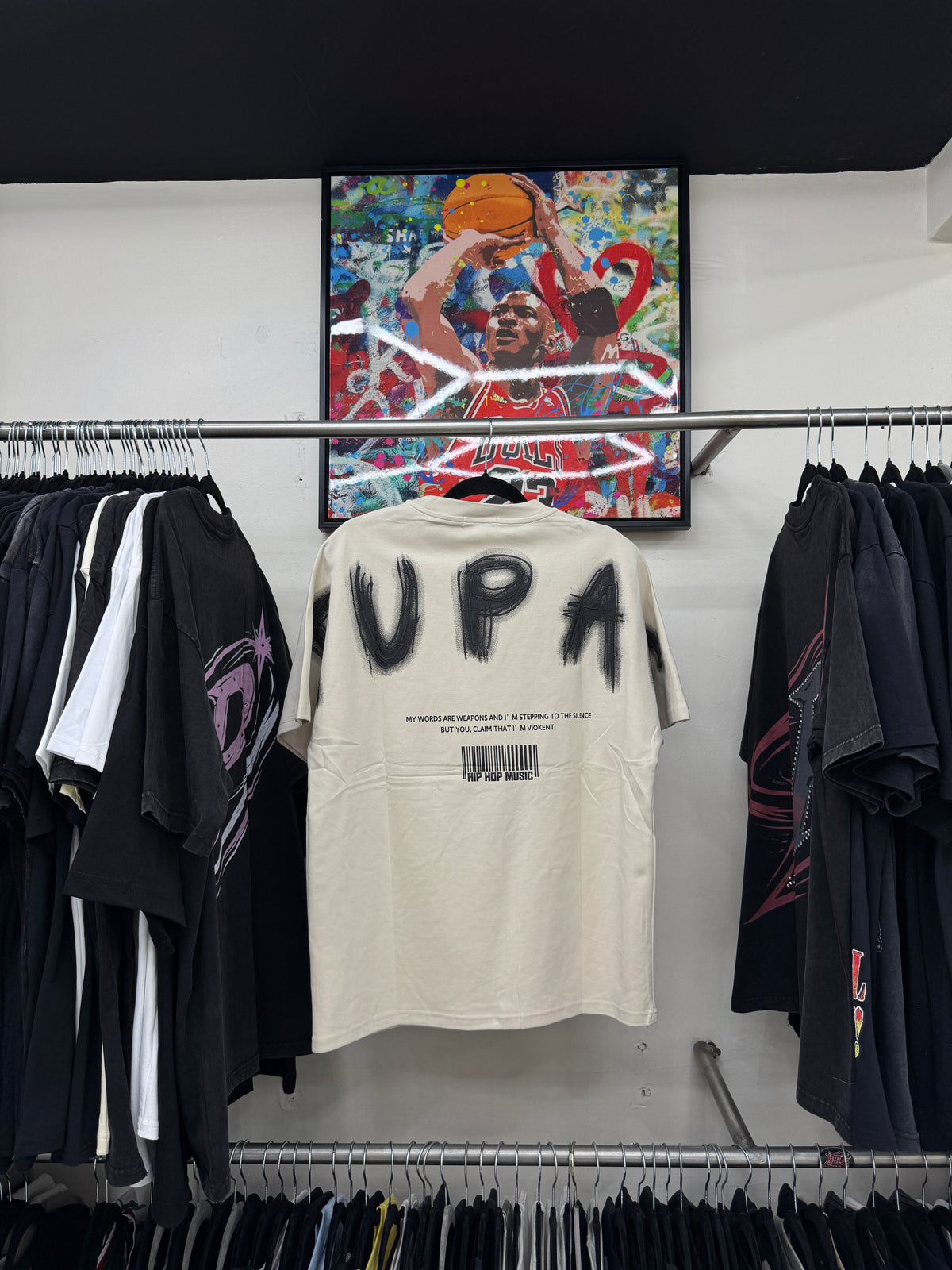 Playera Tupac Hip Hop Music
