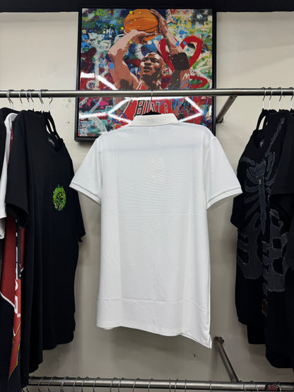 Playera Polo Essential Classic – White Edition