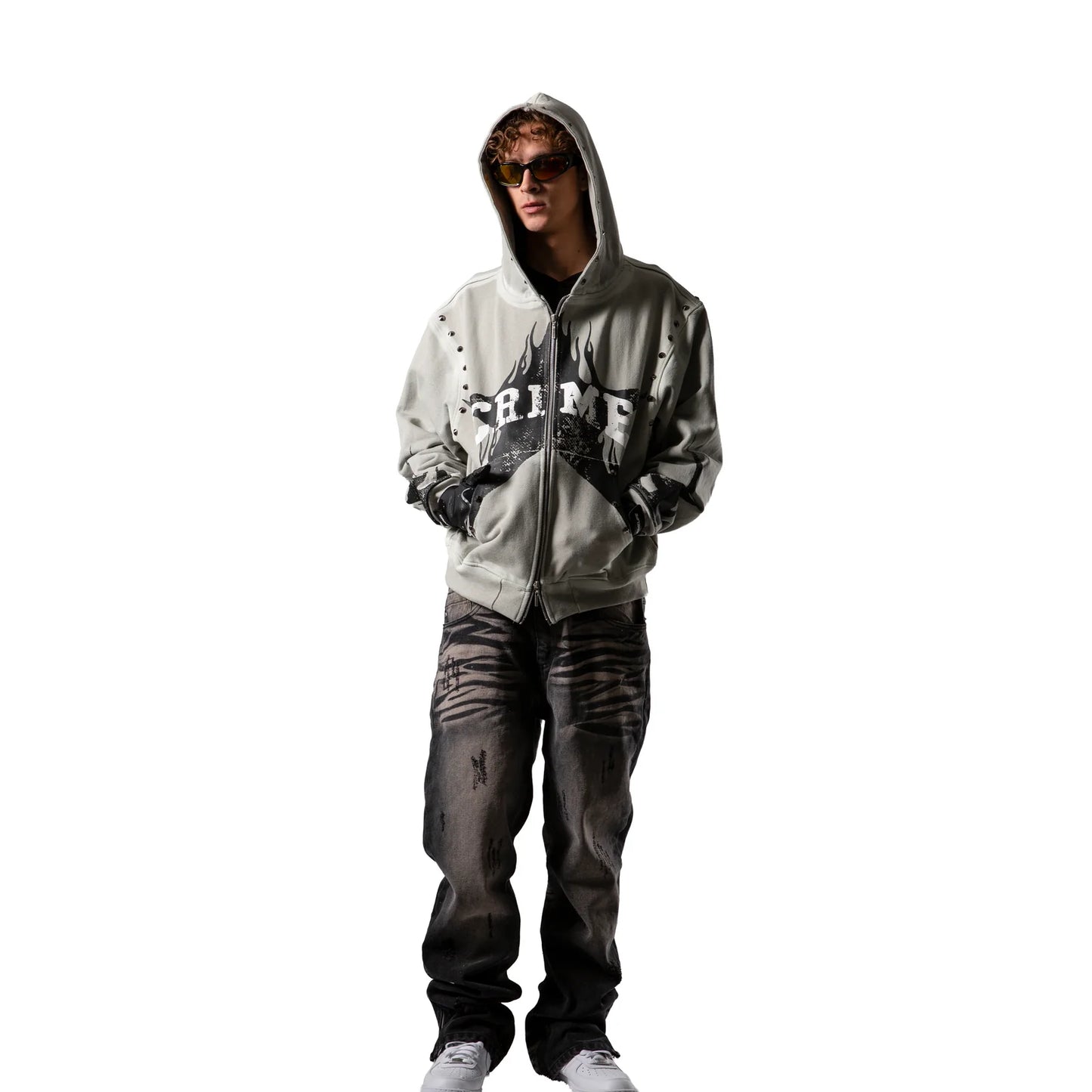 PANTALON CRIMELIFE MIDNIGHT FADE DENIM
