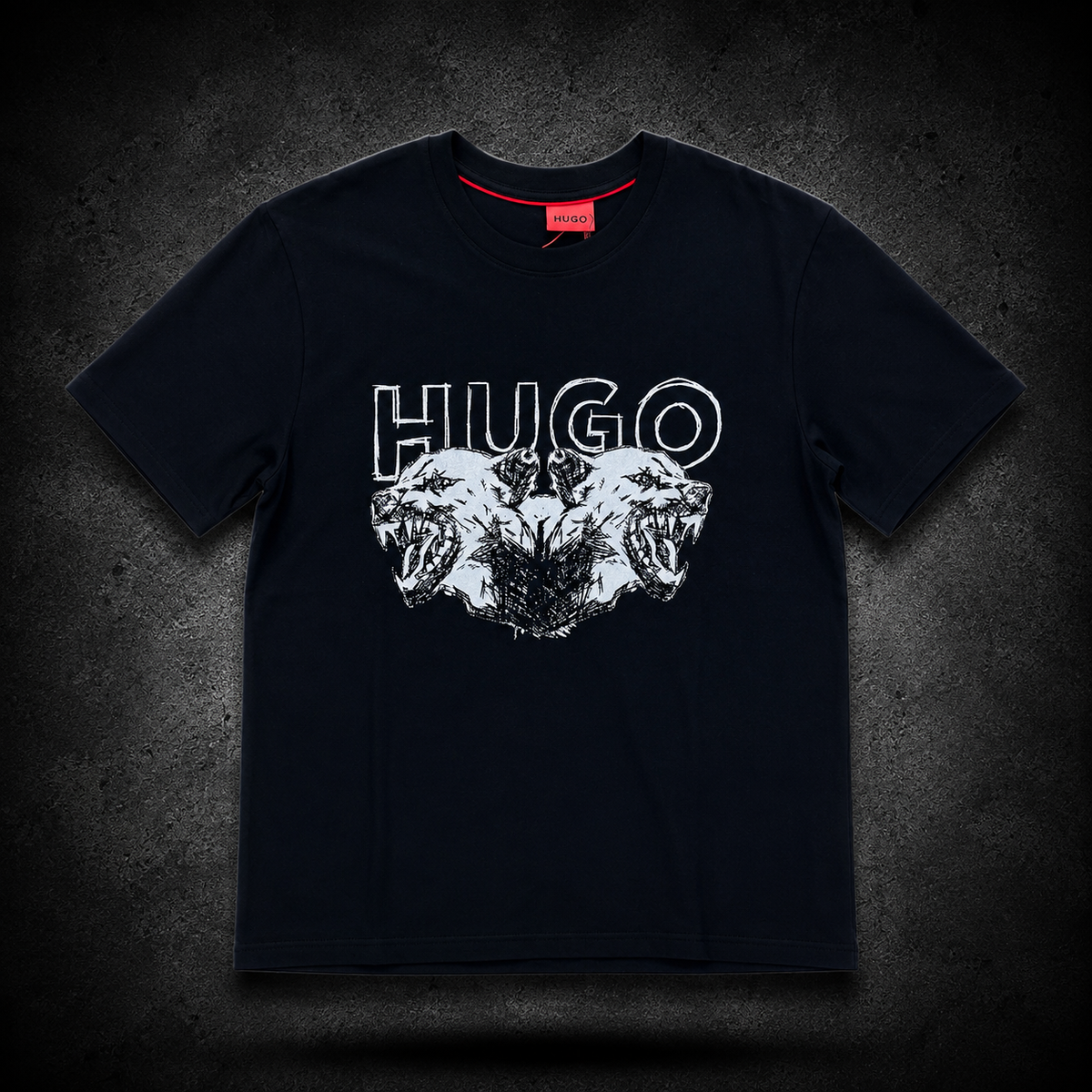 HUGO Wolf Graphic Black
