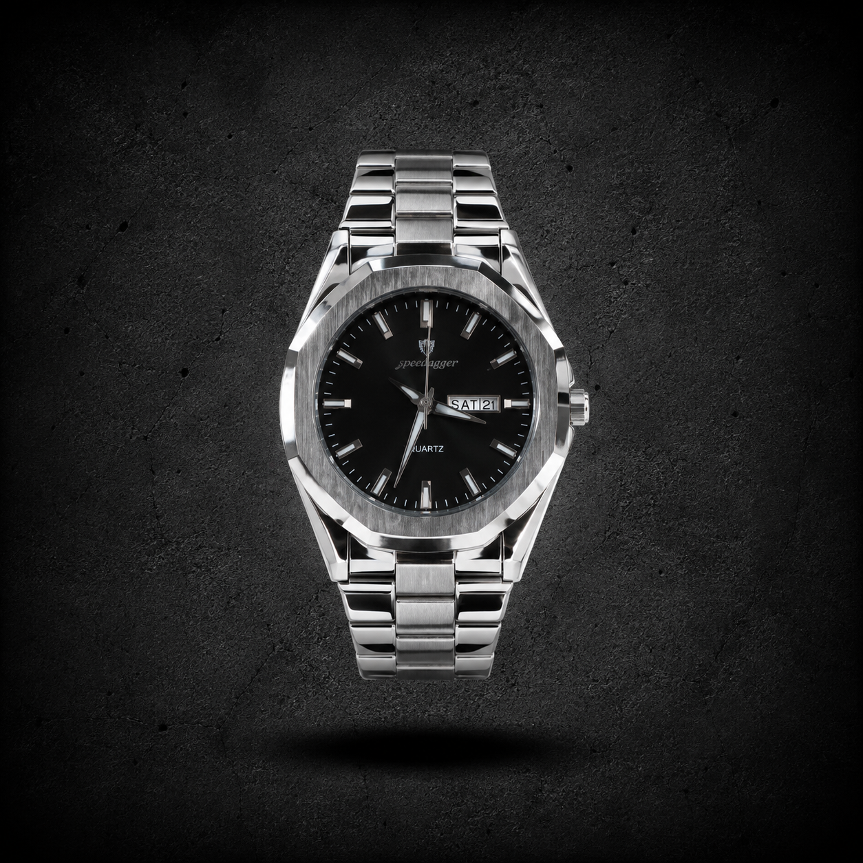 Reloj Speedagger Silver Black – Quartz
