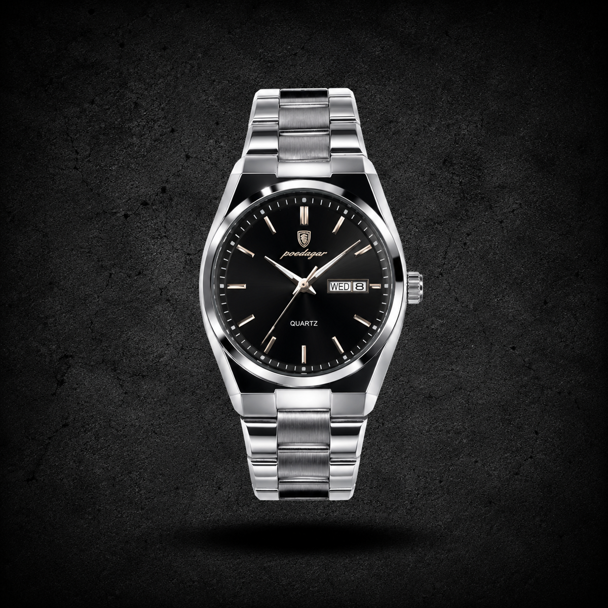 Reloj Poedagar Midnight Black