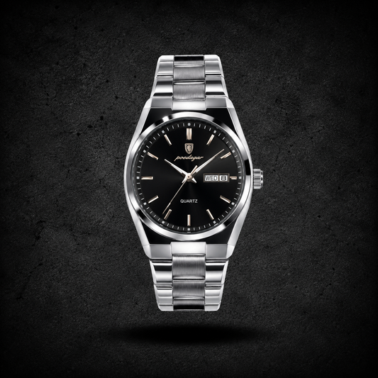 Reloj Poedagar Midnight Black