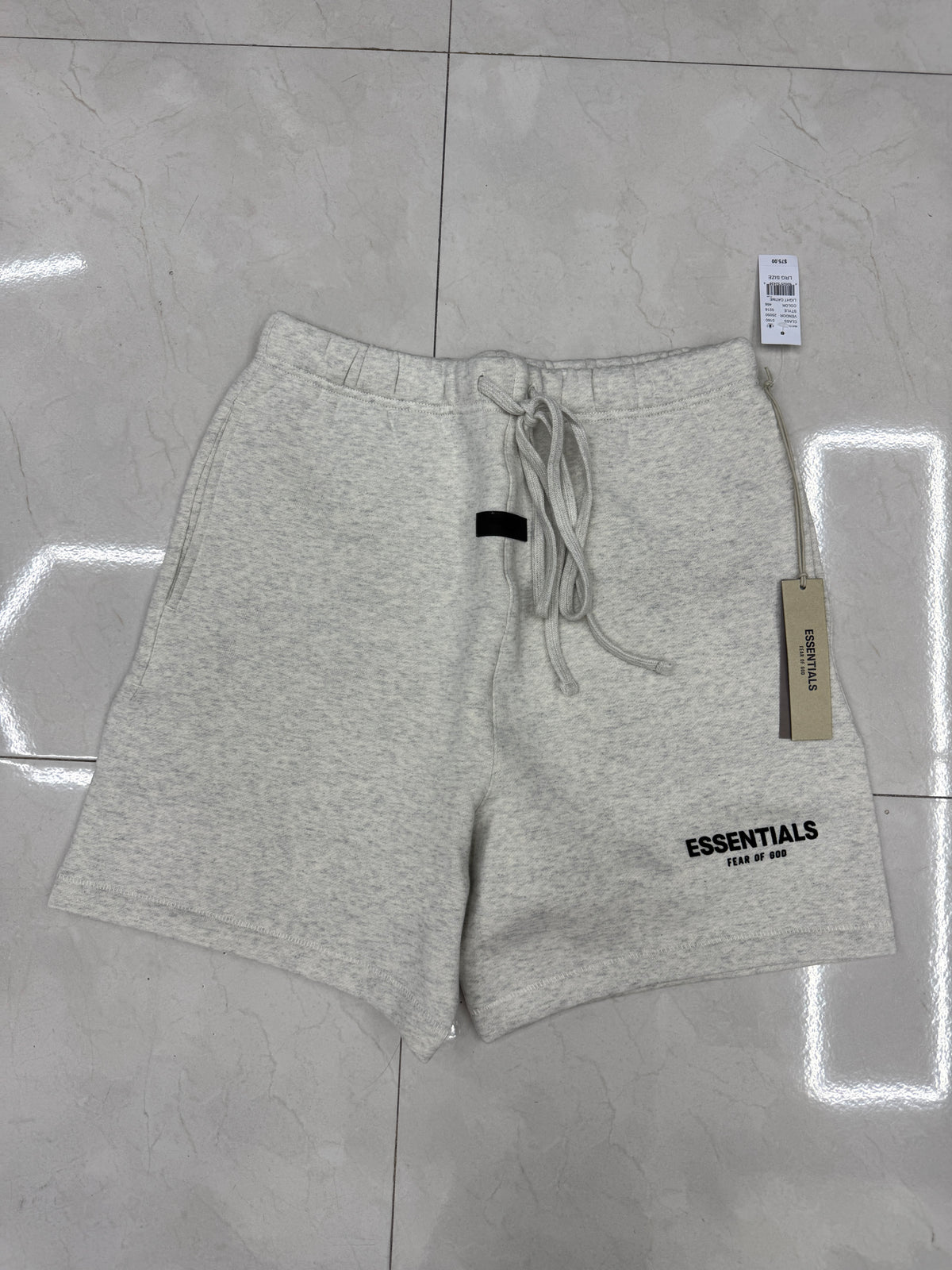 Short Essentials Fear of God – Light Heather Grey
