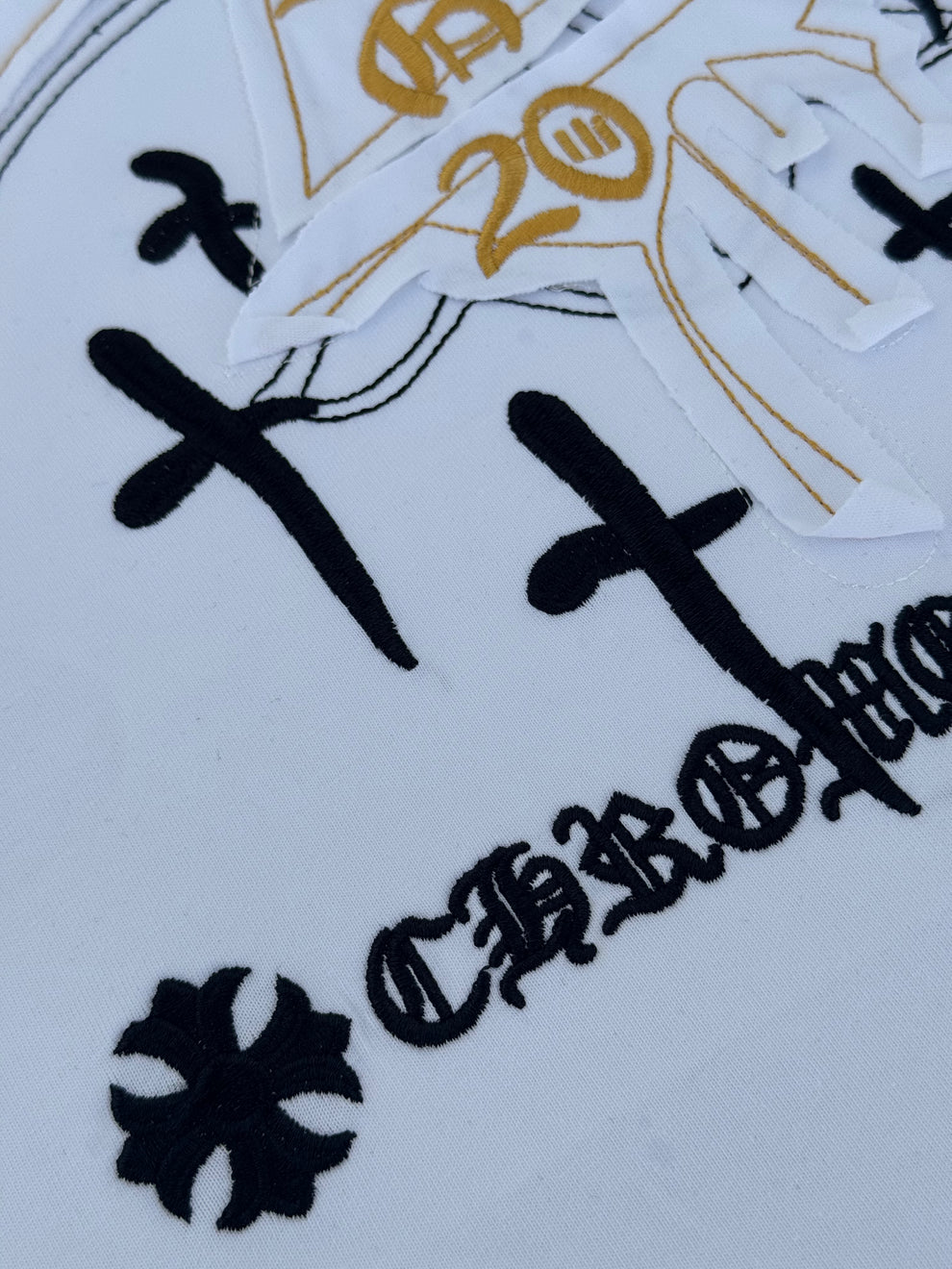 Chrome Hearts Cross Hong Kong White Tee